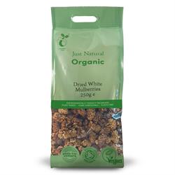 Org Dried White Mulberries