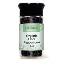 Org Peppercorns Black Jar
