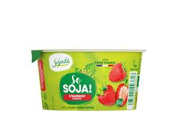 Org Strawberry Soya Yoghurt