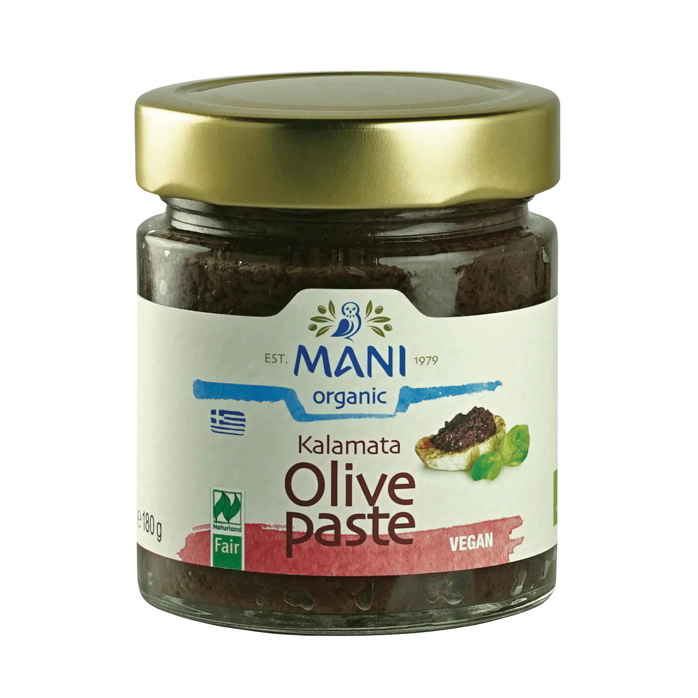 Organic Kalamata Olive Paste - Mani - 180g