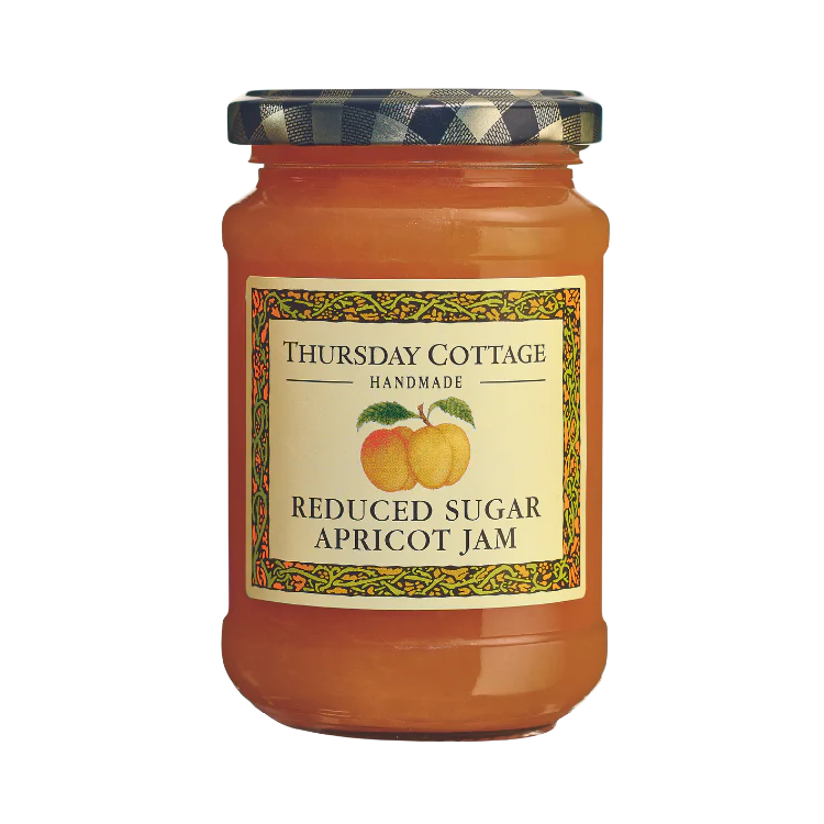 Reduced sugar Apricot Jam - Thursday Cottage - 315g