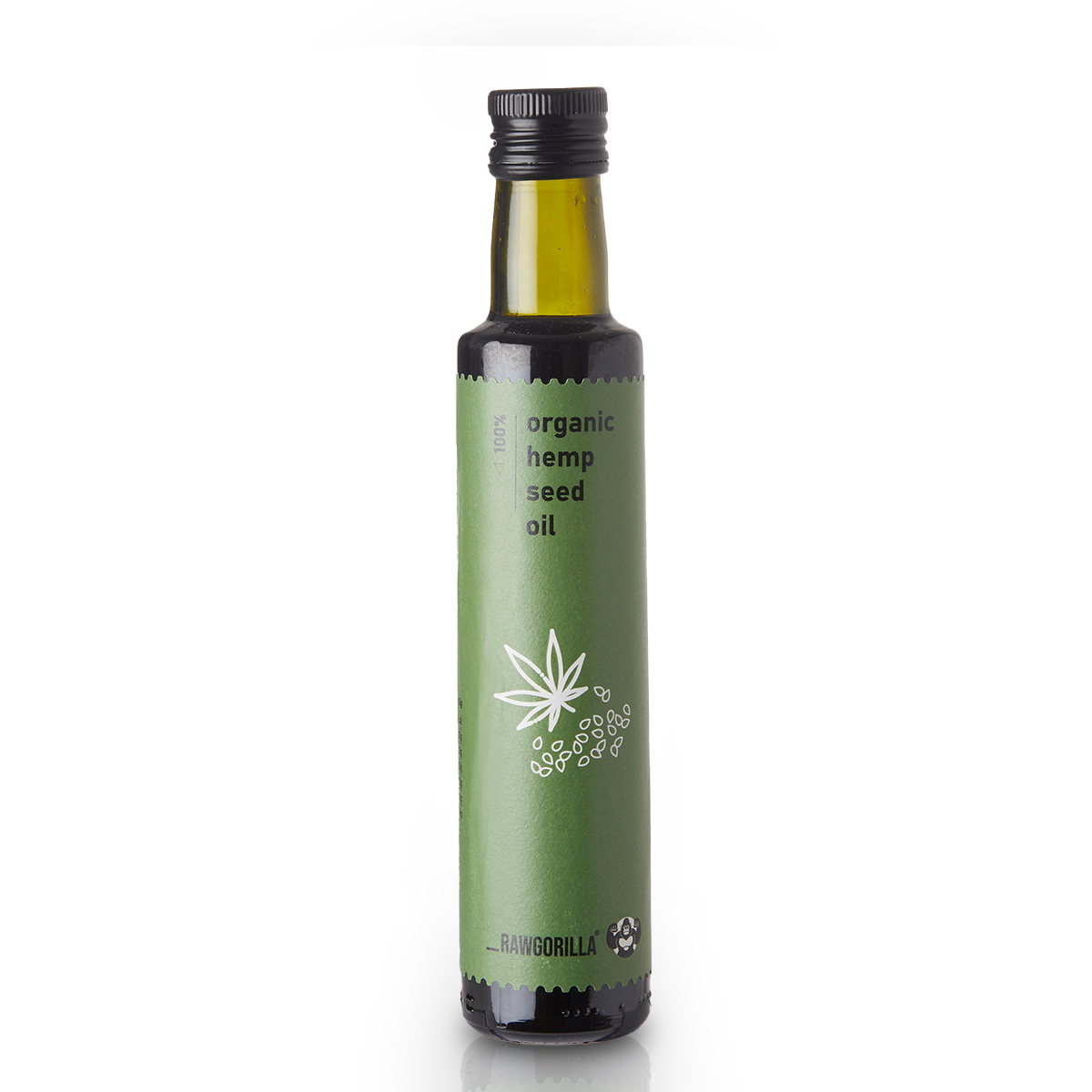 Organic Hemp Seed Oil-cold pressed - 500ml - RAWGORILLA