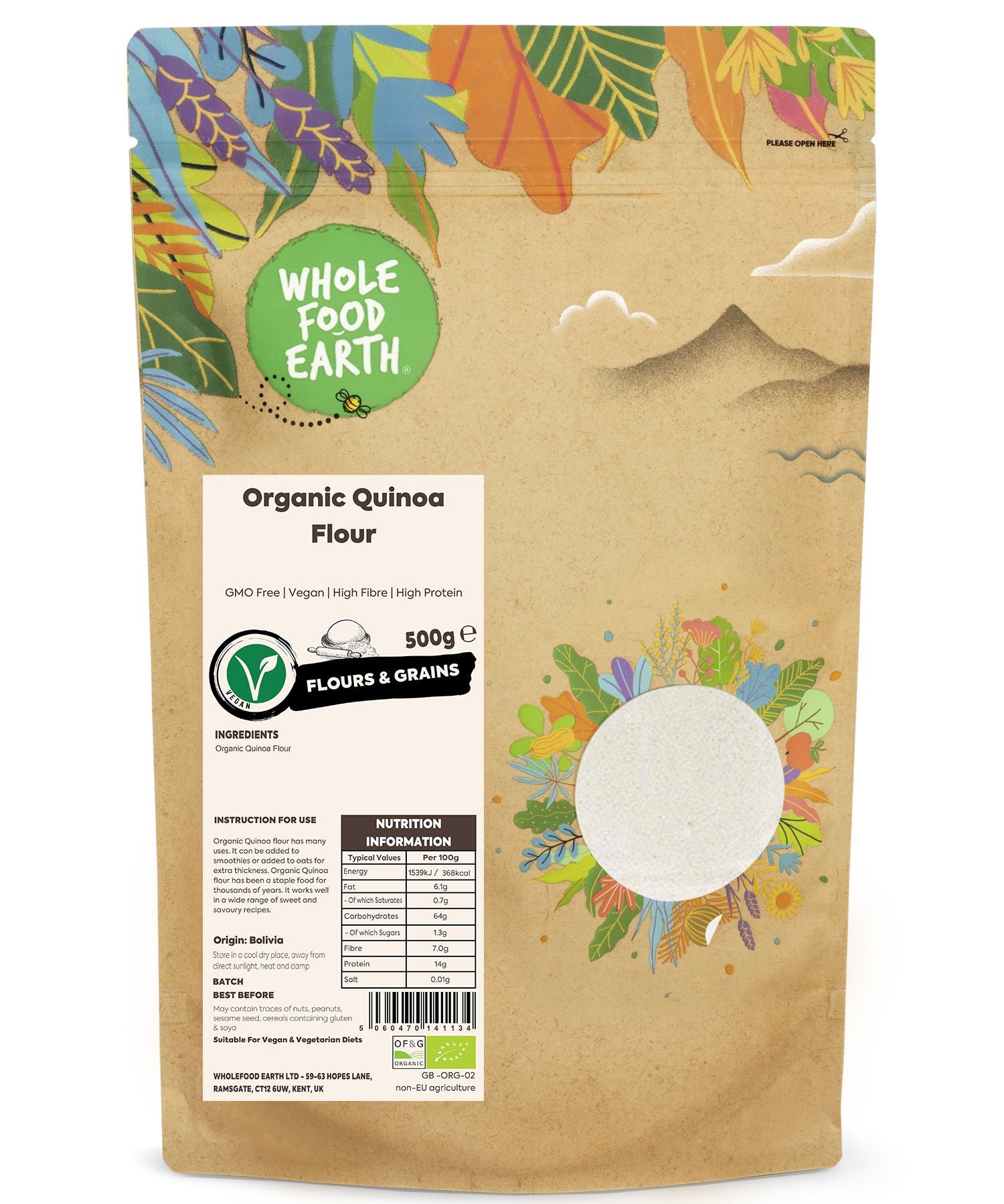 Organic Quinoa Flour
