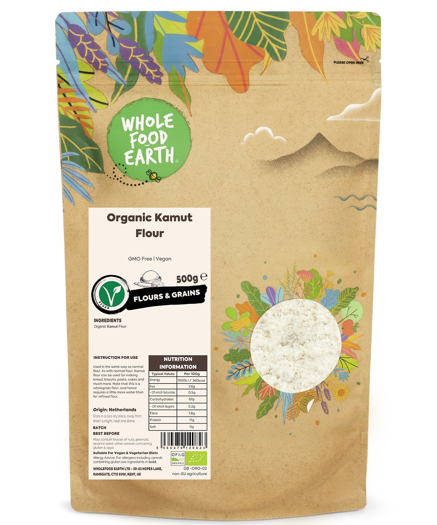 Organic Kamut Flour