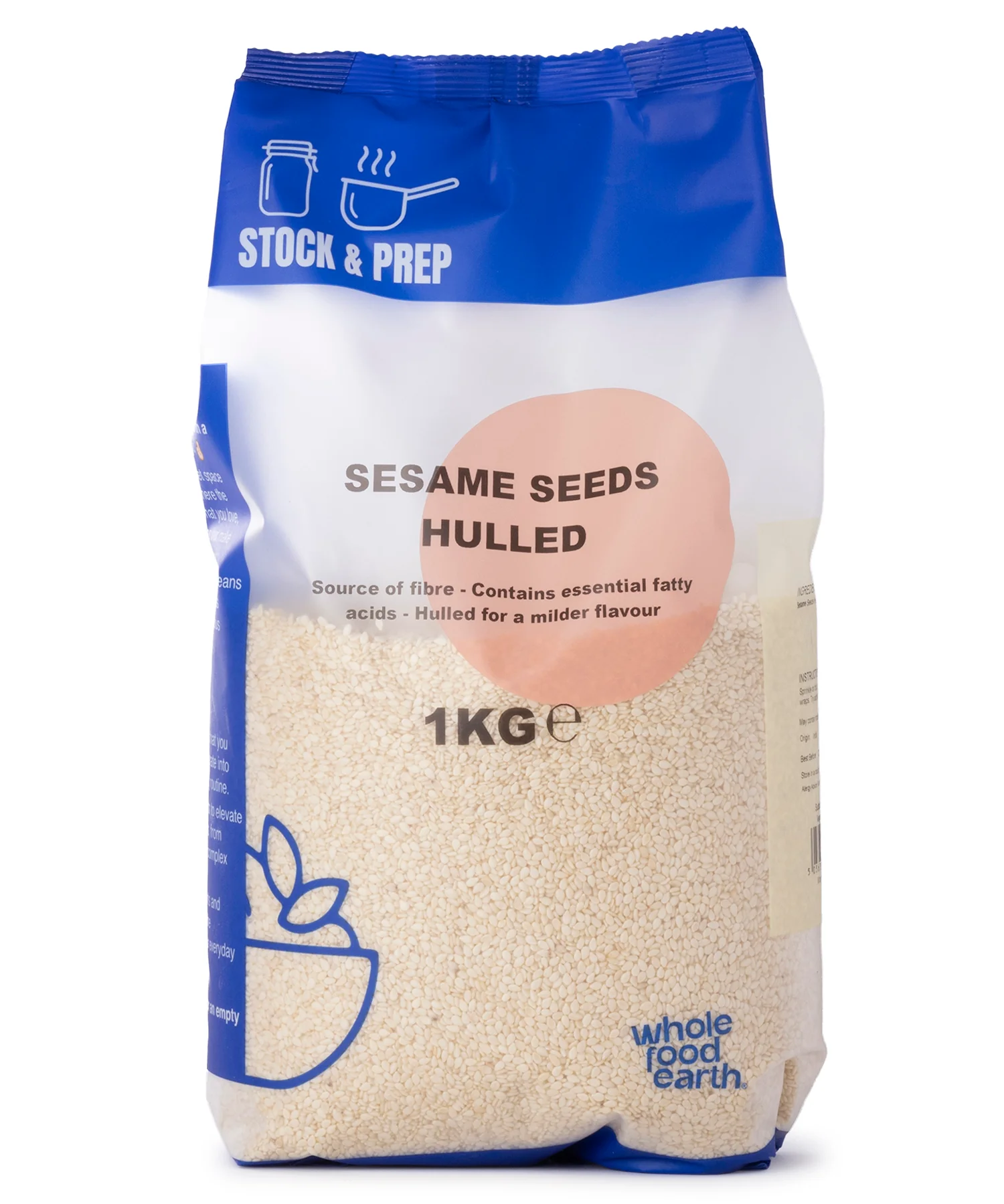 Sesame Seeds Hulled - Stock & Prep
