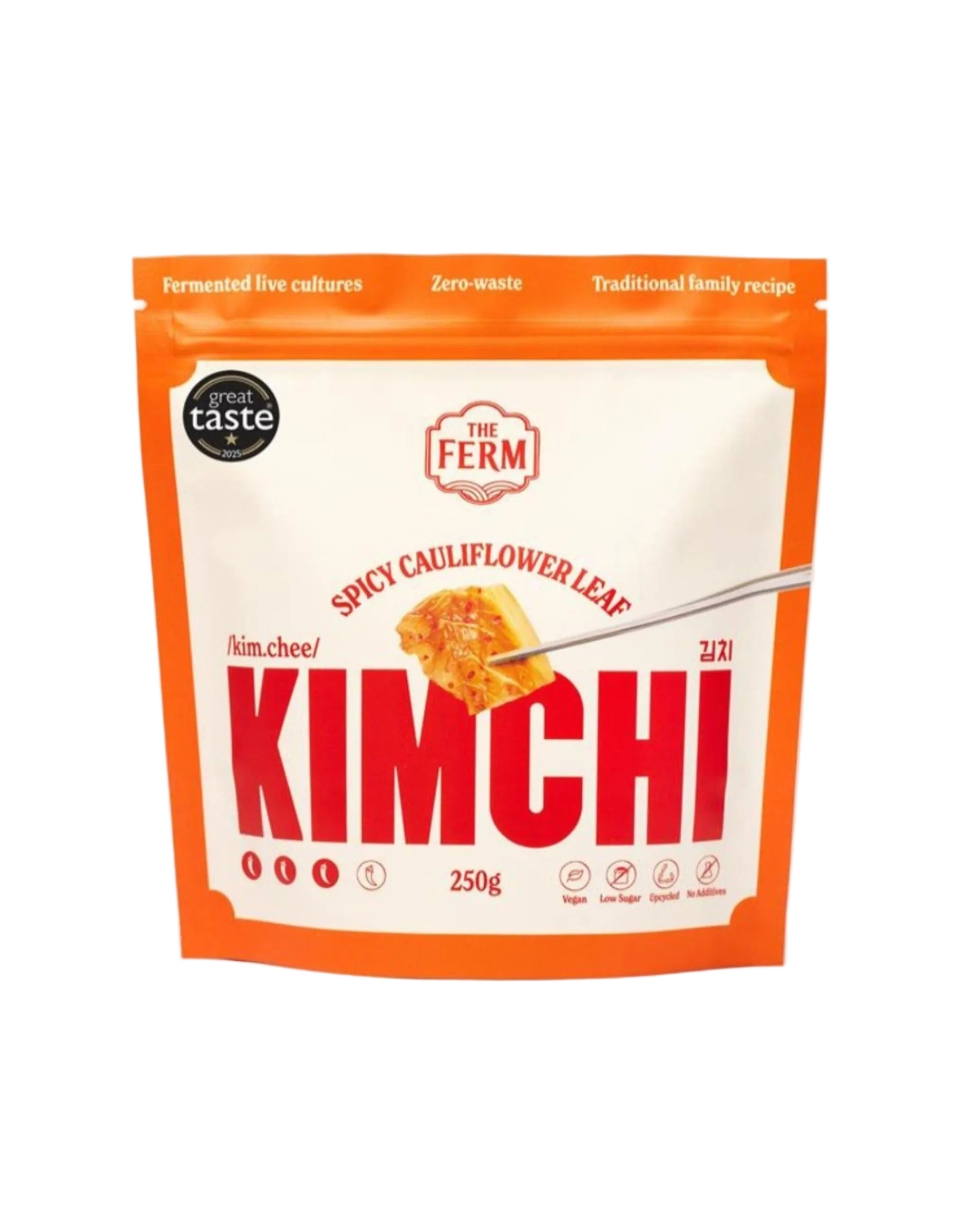 Spicy Cauliflower Leaf Kimchi - The Ferm - 250g