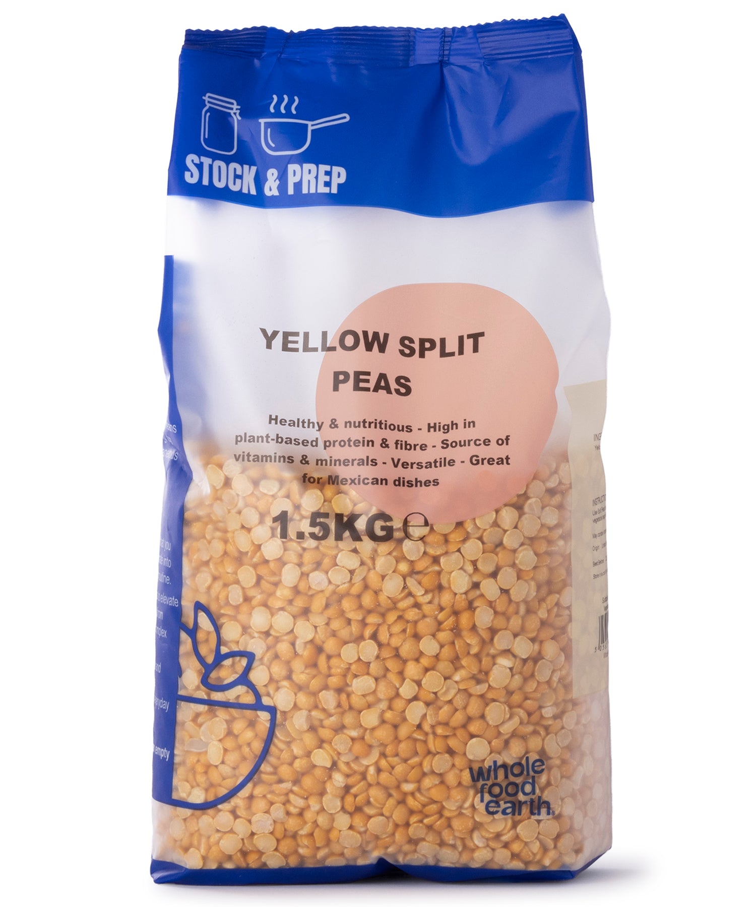 Yellow Split Peas - Stock & Prep - 1.5kg