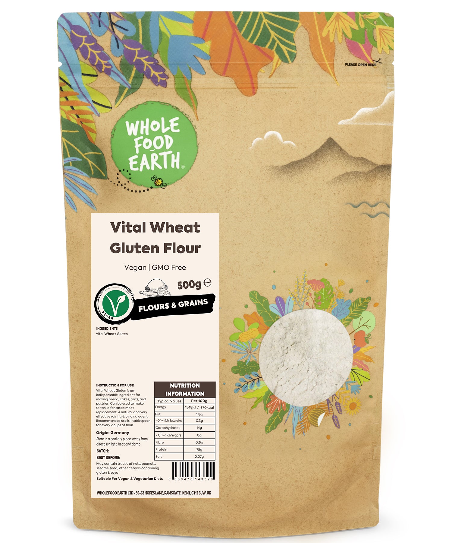 Vital Wheat Gluten Flour