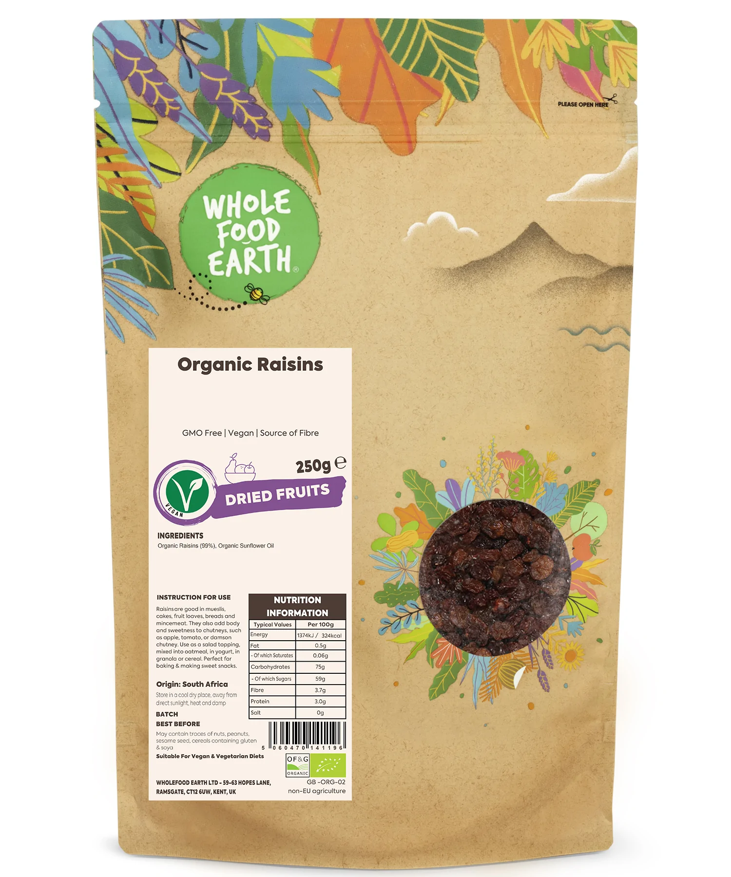 Organic Raisins