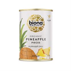 Org Pineapple Pieces in Juice