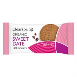 Organic Oat Biscuits Date