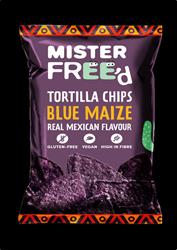 Tortilla Chips with Blue Corn