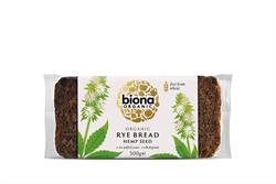 Rye Bread Hemp Seed Org