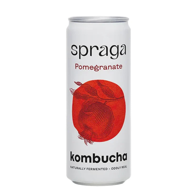 Raw & Organic Kombucha Pomegranate - Spraga - 330ml