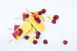 Mango & Raspberry Ice Lolly