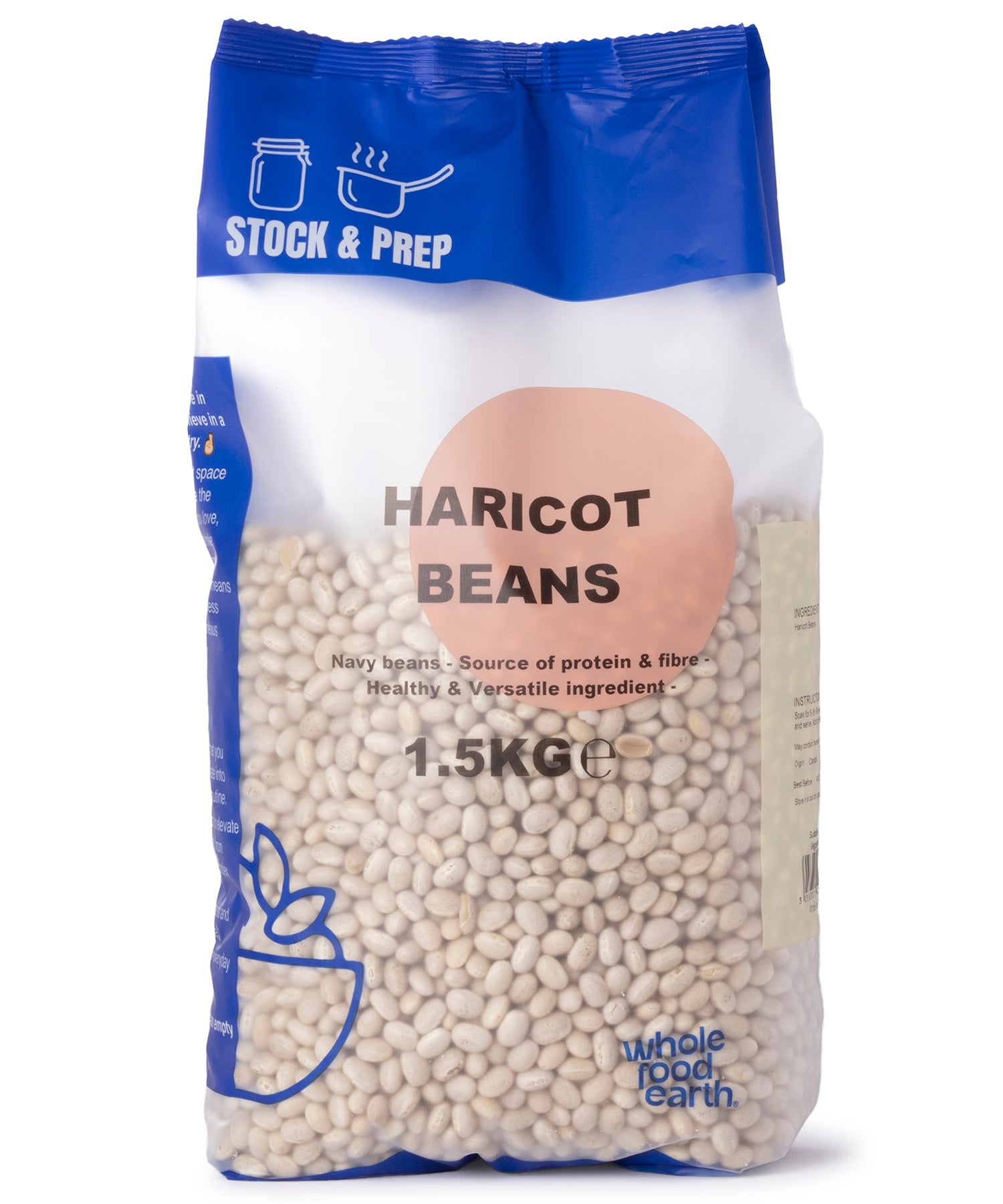 Haricot Beans - Stock & Prep - 1.5kg