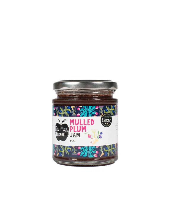 Mulled Plum Jam - Fruits of the Forage - 210g