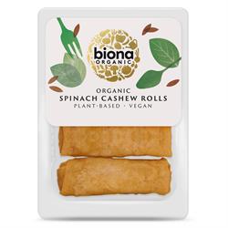 Organic Spinach Cashew Rolls