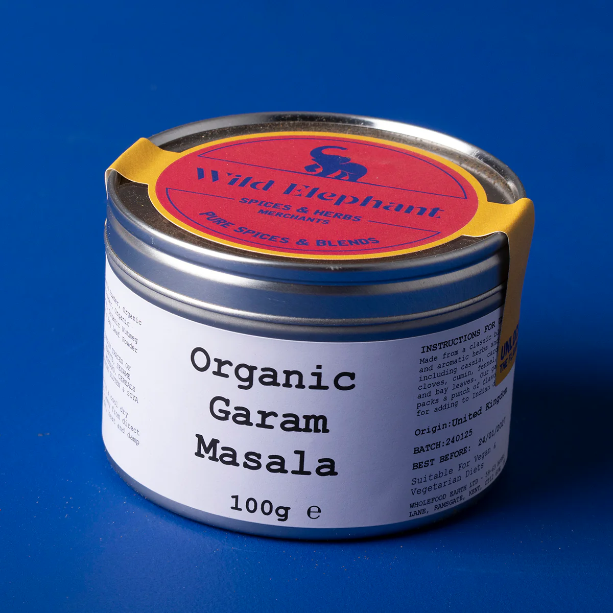 Organic Garam Masala - Wild Elephant