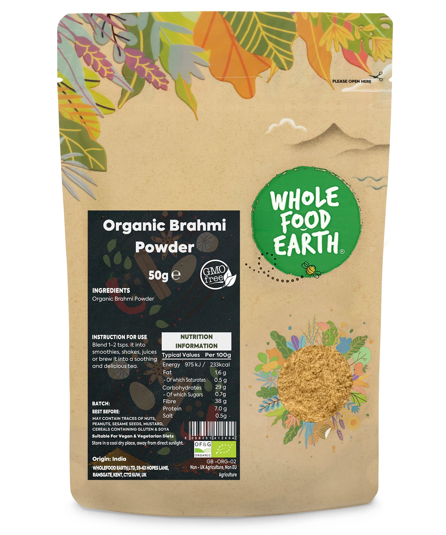 Organic Brahmi Powder
