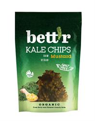 Kale Chips with Mustard