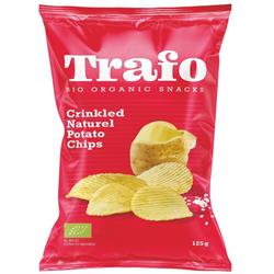 Crinkle Cut Salted crisps 125g