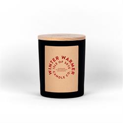 Winter Warmer Black Candle