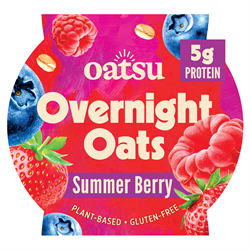Summer Berry Overnight Oats