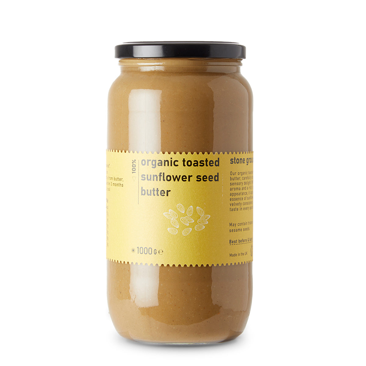 Organic Toasted Sunflower Seed Butter  - RAWGORILLA