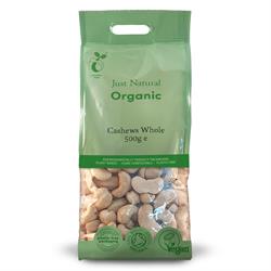 Org Cashews Whole