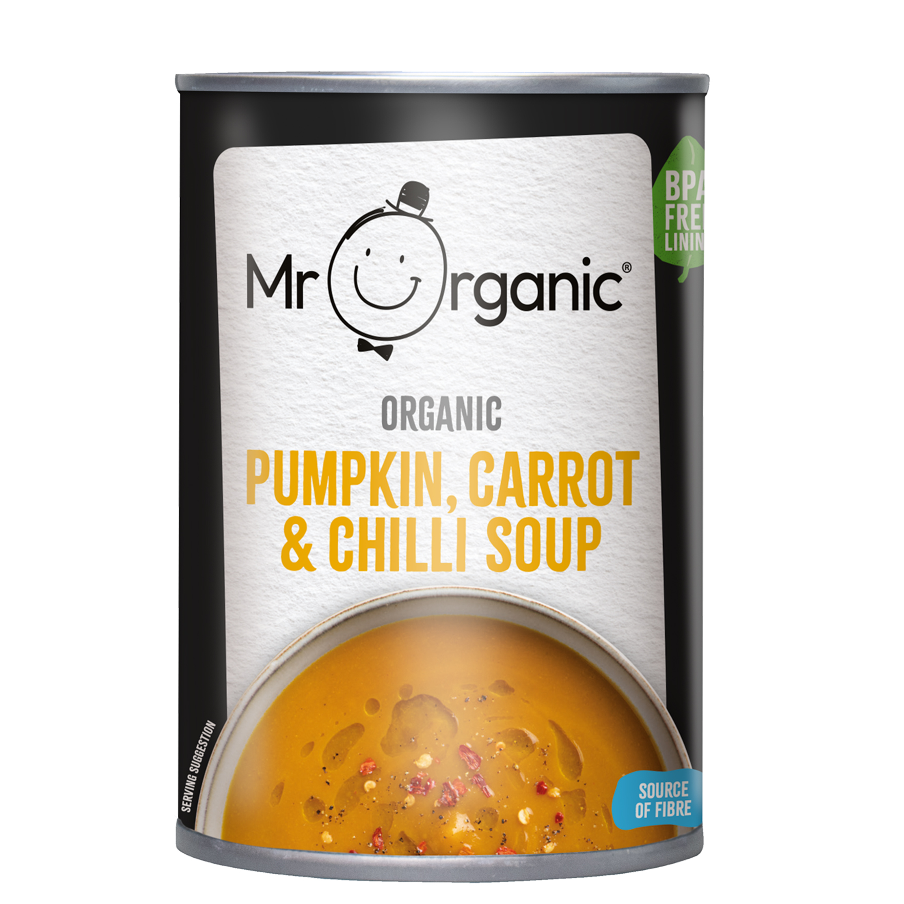 Mr Oragnic Pumpkin Carrot & Chilli Soup