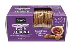 Fig & Almond Seeded Toasts