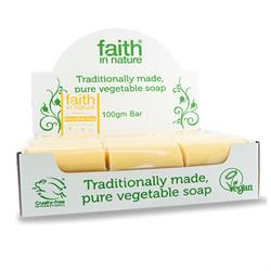 Grapefruit Soap unwrapped