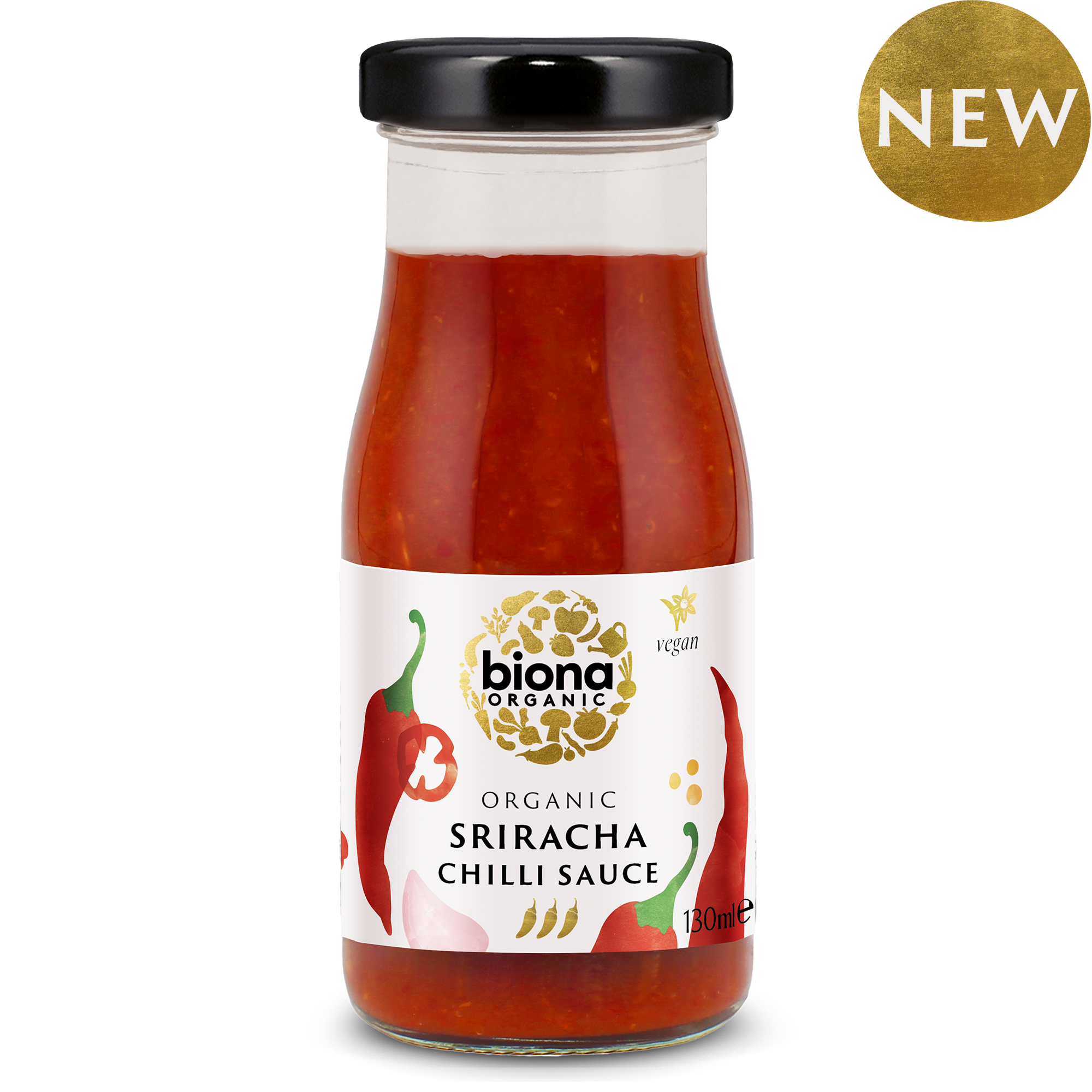 Organic Sriracha Sauce - dipping sauce - 130ml - Biona
