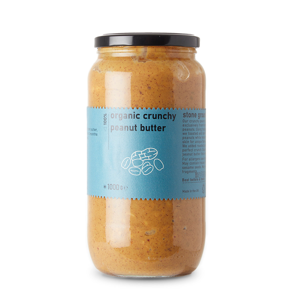 Organic Crunchy Peanut Butter - RAWGORILLA