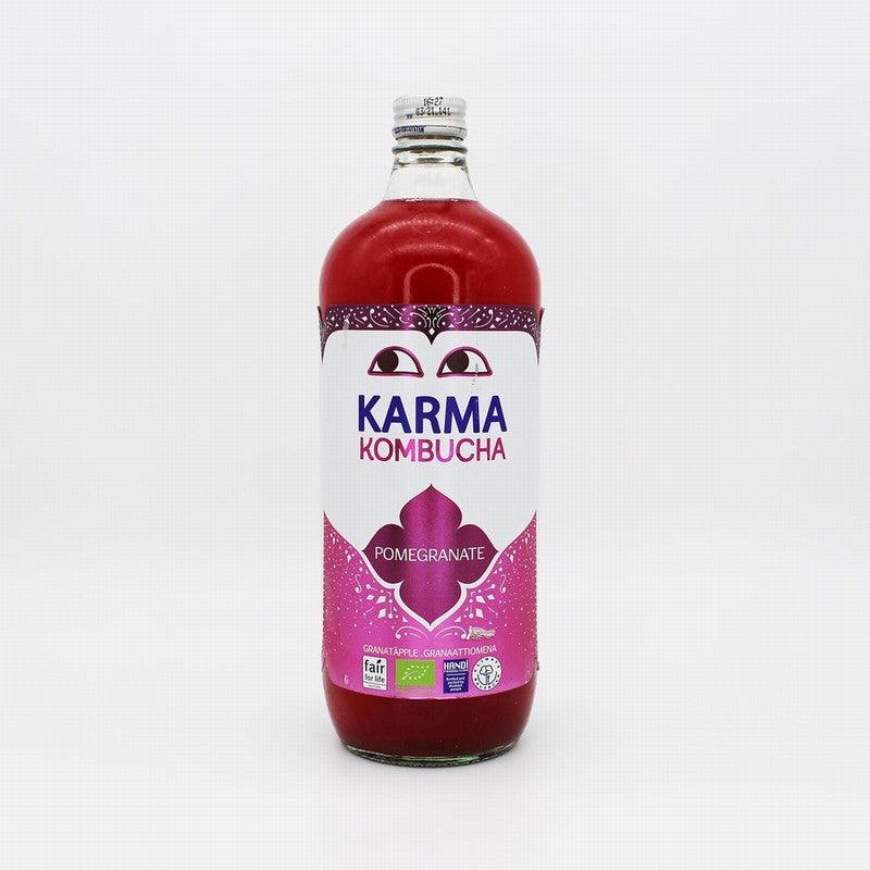 Pomegranate Kombucha - Karma Kombucha - 1L