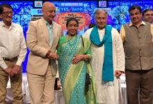 Anupam Kher, Asha Bhosle honoured with Master Deenanath Mangeshkar Award