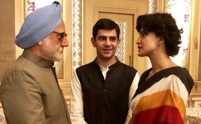 Aahana Kumra and Arjun Mathur’s look in The Accidental Prime Minister has been revealed