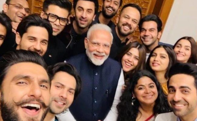 Bollywood delegation meet PM Narendra Modi