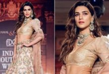 India Couture Week (ICW) 2019: Nostalgia Hits Kriti Sanon