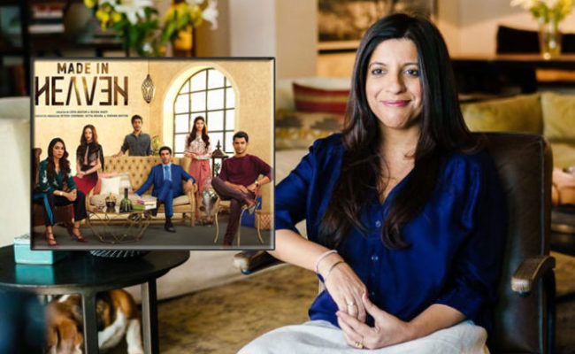 Zoya Akhtar is working on the scripting of the season 2 of Made In Heaven