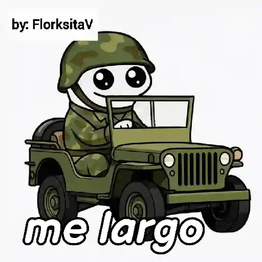 stickers_Flork_militar_😍
