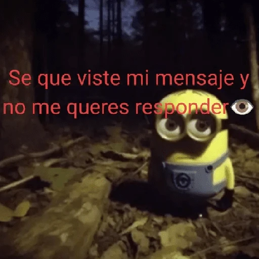stickers_🌳🤓MINION_en_el_bosque_🤓🌳_