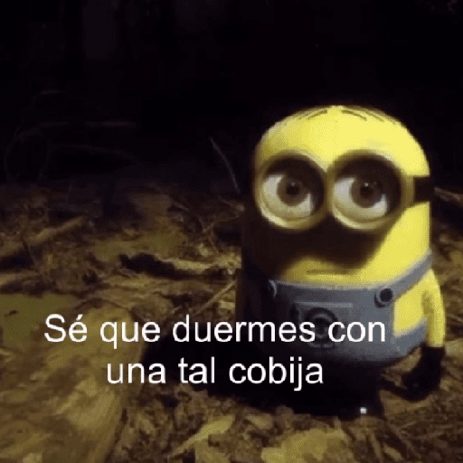 stickers_🌳🤓MINION_en_el_bosque_🤓🌳_