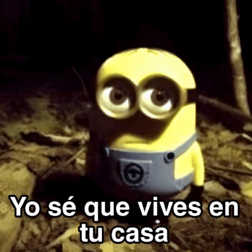 stickers_🌳🤓MINION_en_el_bosque_🤓🌳_