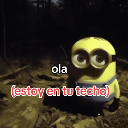 stickers_🌳🤓MINION_en_el_bosque_🤓🌳_