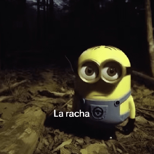stickers_🌳🤓MINION_en_el_bosque_🤓🌳_