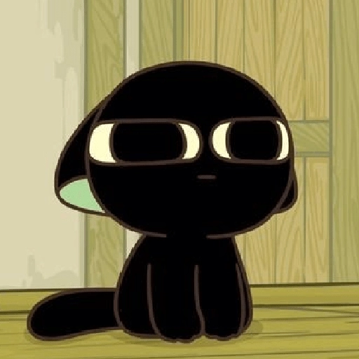 stickers_🌈🐈⬛✨️Gatito_Negro_Mood✨️🐈⬛🌈_