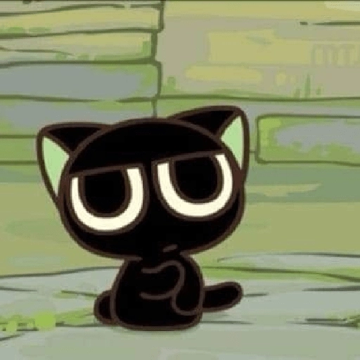 stickers_🌈🐈⬛✨️Gatito_Negro_Mood✨️🐈⬛🌈_