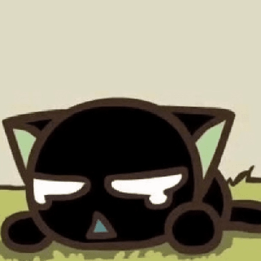 stickers_🌈🐈⬛✨️Gatito_Negro_Mood✨️🐈⬛🌈_